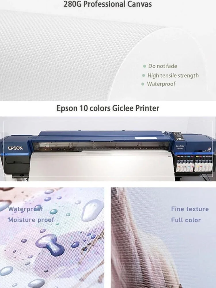 Hand Painted Birch Tree Landscape Oil Painting on Canvas Modern Wall Art for Living Room Decor Salon Artwork Thick Knife Techn - Image 4