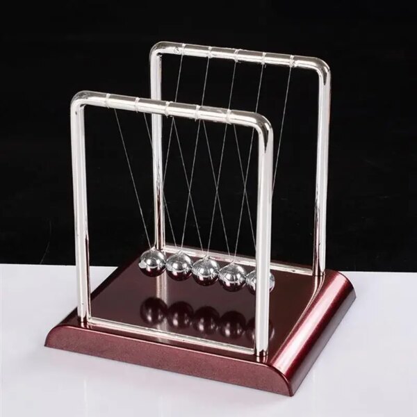 Newton Cradle Balance Steel Balls Perpetual Motion Collision Ball School Teaching Physics Science Pendulum Toy Home Decoration - Image 3
