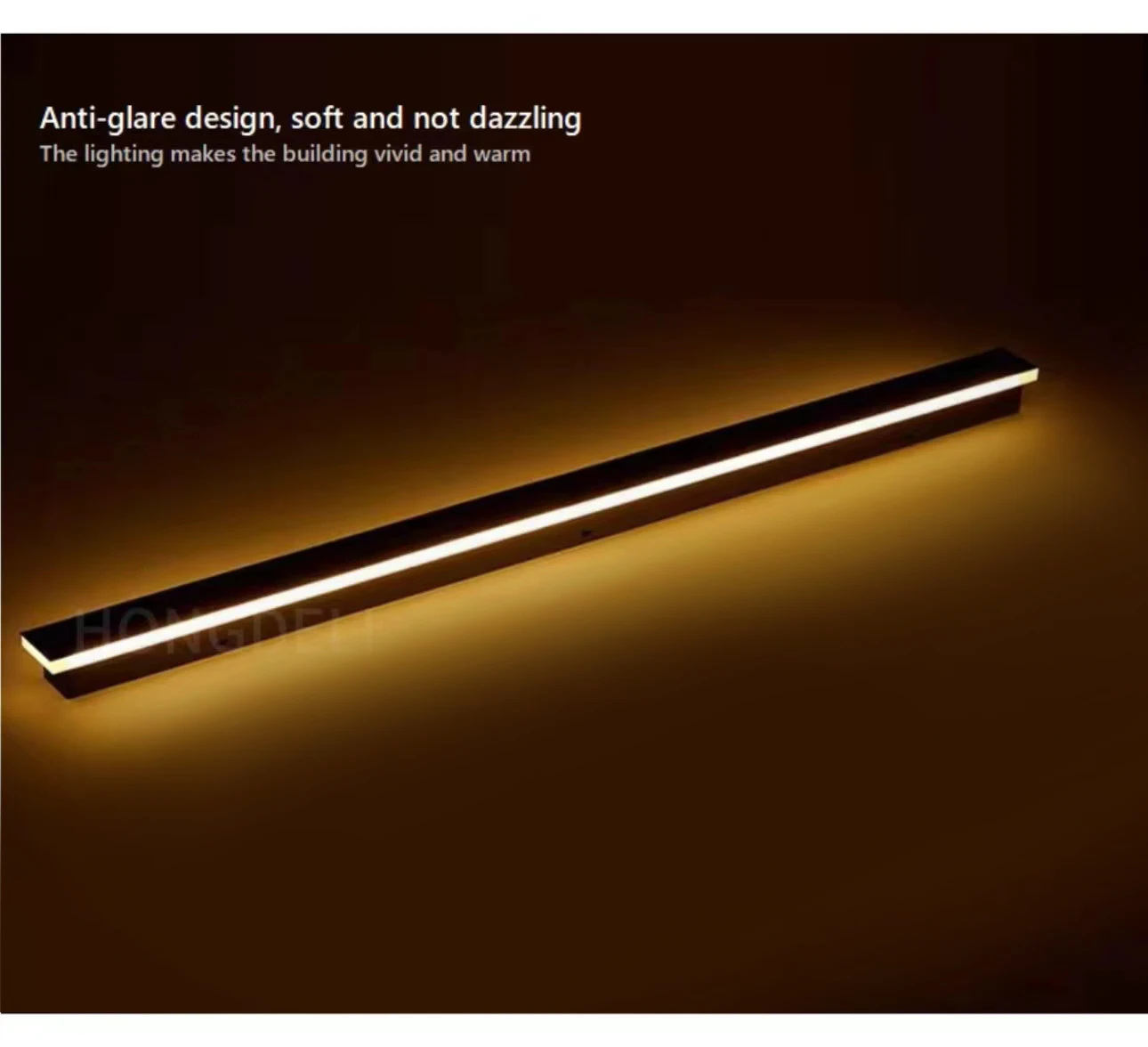 Waterproof outdoor wall light LED long wall light IP65 aluminum Garden villa porch decorative light 110V 220V outdoor  lighting