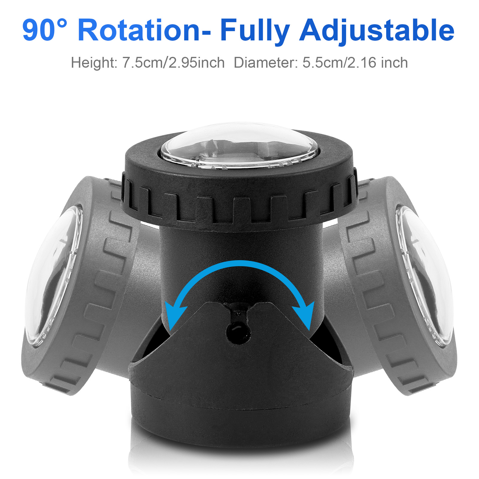 RGB Submersible 1/2/3/4 LED Lights Waterproof IP68 Underwater Fountain Pond Spot Light Dimmable Swimming Pool Landscape Lamp