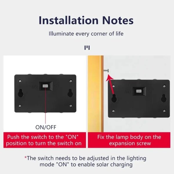 Solar LED Light Outdoor Waterproof Wall Lamp Dusk to Dawn Fence Lighting for Summer Garden Yard Porch Walkway Camping Home Decor - Image 6