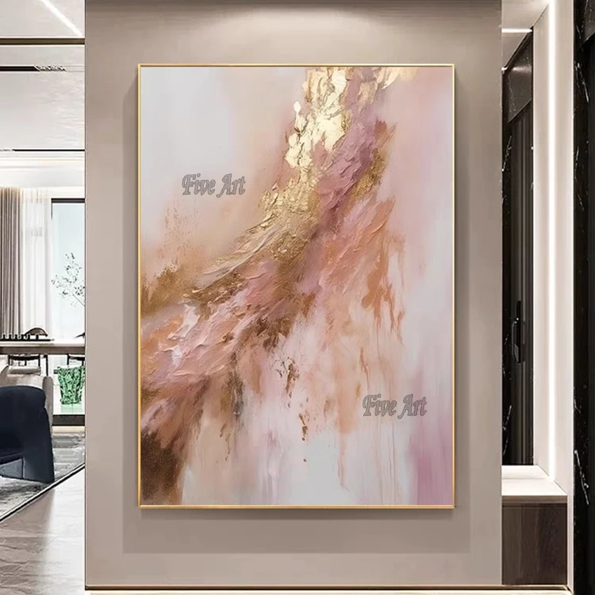 Five Art 100% Handmade Oil Painting Canvas Wall Art Oil Paintings Canvas Abstract Art Home Decoration Wall Pictures No Framed