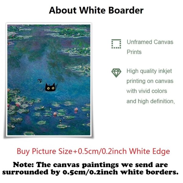 Plum Blossom Flower Oil Painting Landscape Art Poster Print on Canvas for Living Room Wall Decor  Elegant Home Decoration - Image 3