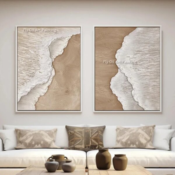 100% Handmade Modern Abstract New Large Original Black And White Thick Oil Painting On Canvas Handpainted Textured Wall Art
