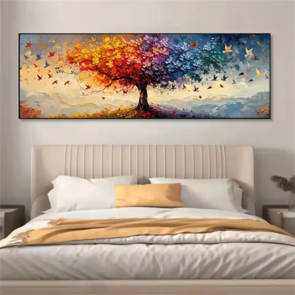 Tree of Life Canvas Printing Large Size Poster Abstract Art Geometric Kitchen Modern Wall Art Prints Decoration for Living Room - Image 2