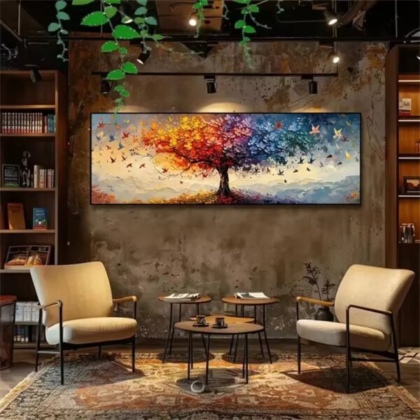 Tree of Life Canvas Printing Large Size Poster Abstract Art Geometric Kitchen Modern Wall Art Prints Decoration for Living Room - Image 4