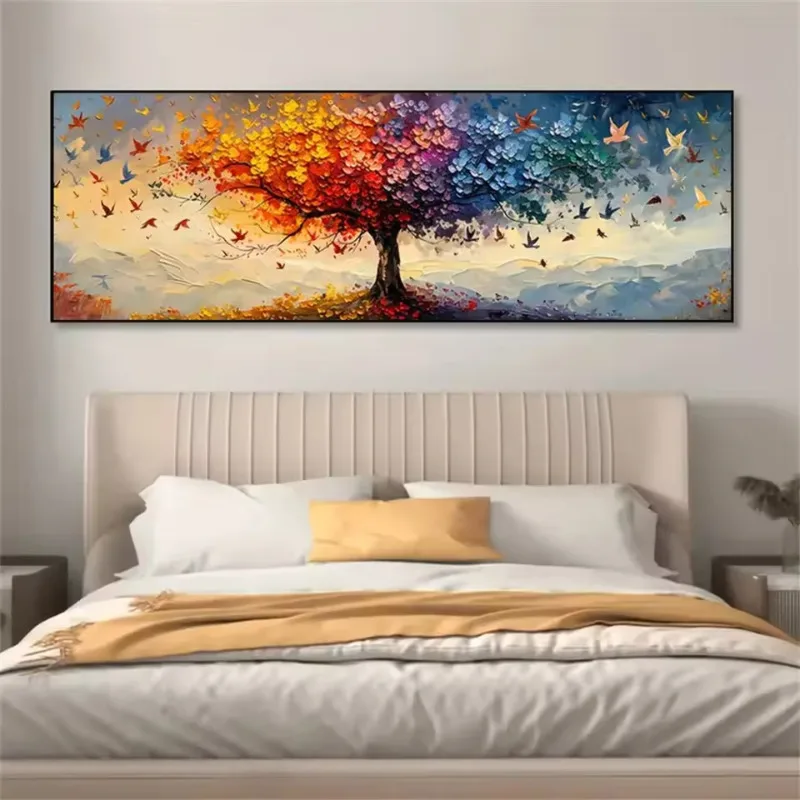Tree of Life Canvas Printing Large Size Poster Abstract Art Geometric Kitchen Modern Wall Art Prints Decoration for Living Room