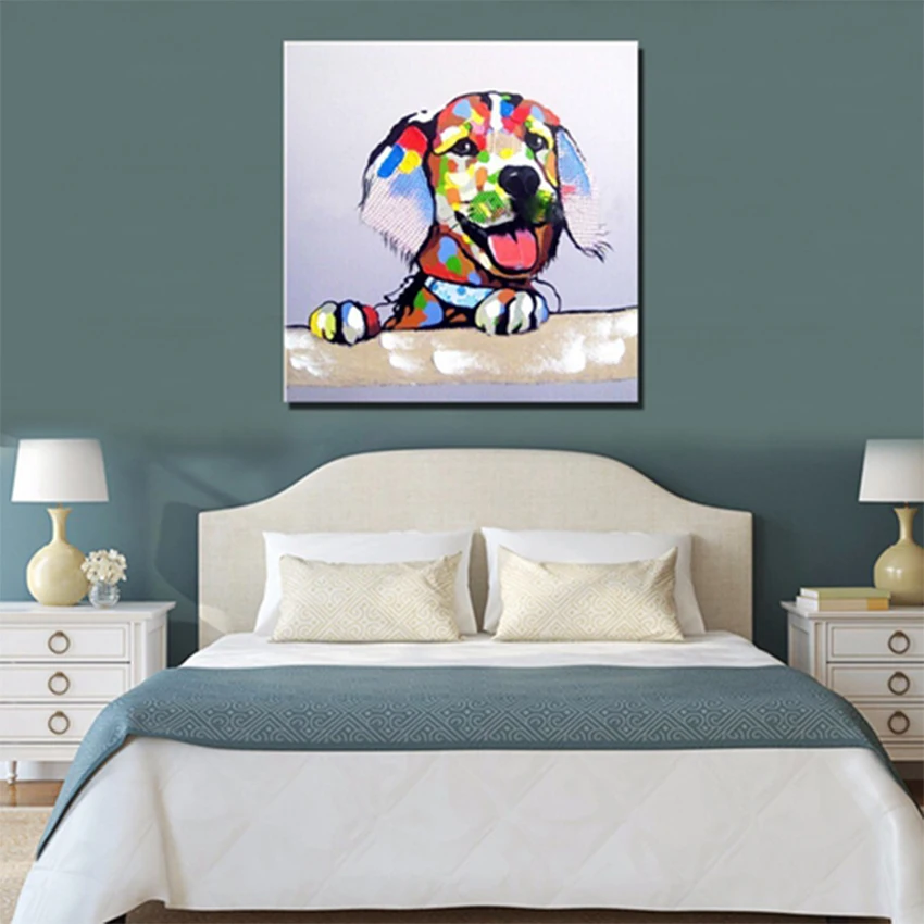 Hand painted oil painting on the canvas gorilla animal decoration wall art living room decoration picture unframed