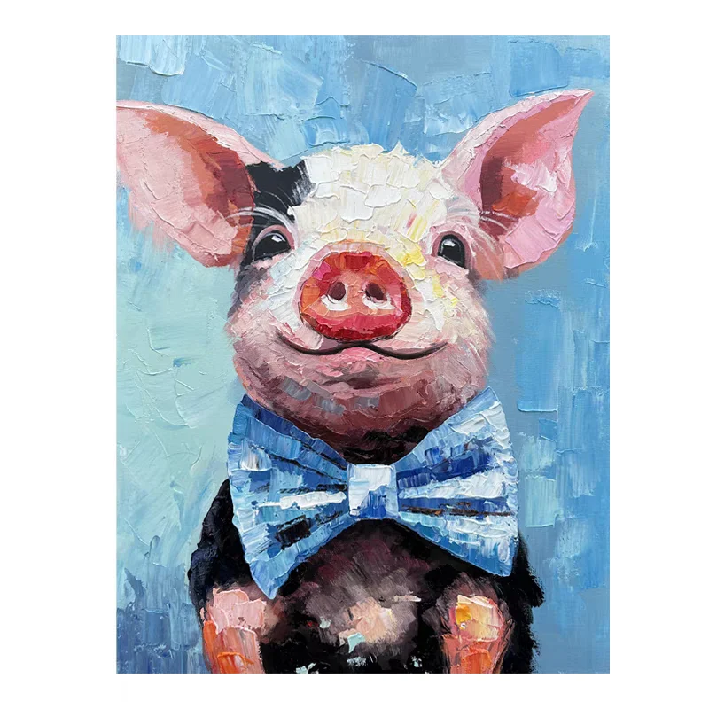 Hand painted oil painting on the canvas gorilla animal decoration wall art living room decoration picture unframed