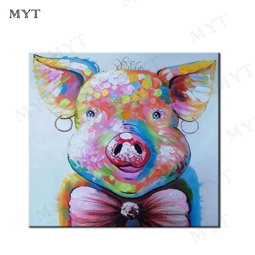 Hand painted oil painting on the canvas gorilla animal decoration wall art living room decoration picture unframed