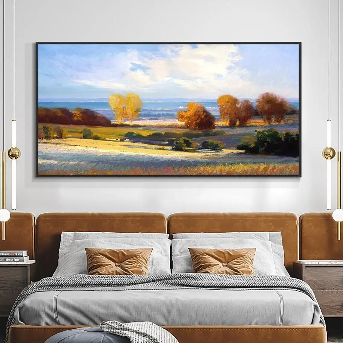 Serene Hillscape Landscape Oil Painting On Canvas Wall Art Nature Mountain Landscape Hand Painted Painting For Your Home Decor Serene Hillscape Landscape Oil Painting On Canvas Wall Art Nature Mountain Landscape Hand Painted Painting For Your Home Decor